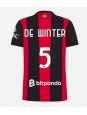 AC Milan Koni De Winter #5 Heimtrikot für Frauen 2026-27 Kurzarm AC Milan Koni De Winter #5 Heimtrikot für Frauen 2026-27 Kurzarm